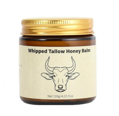 Organic Whipped Beef Tallow Honey Balm