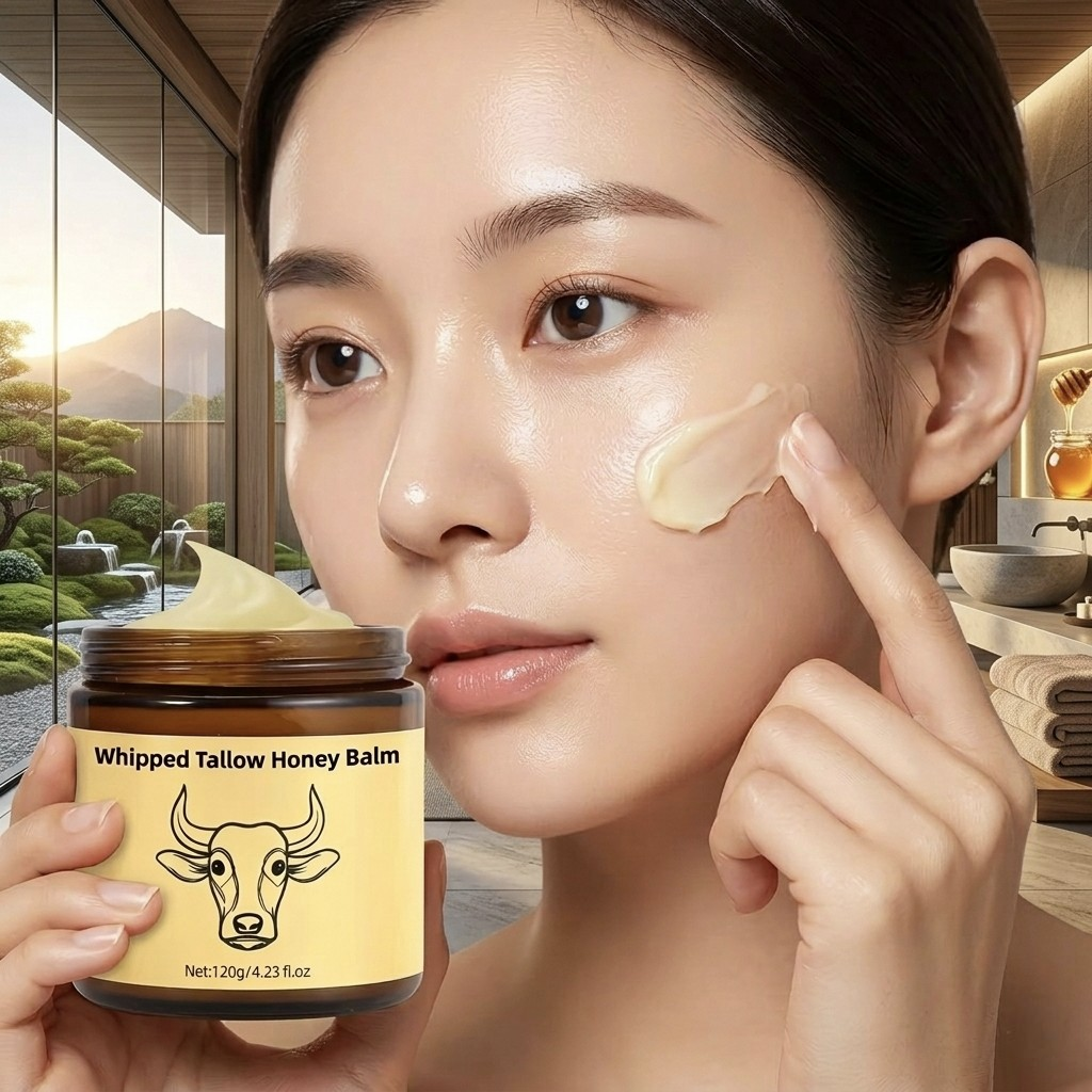 Whipped Tallow Honey Balm 4.23oz/120g